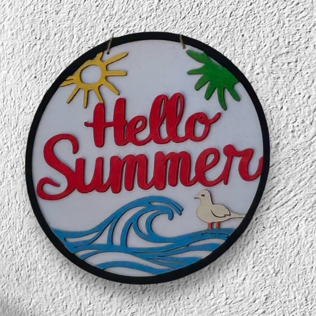 (image for) Hello Summer Sign